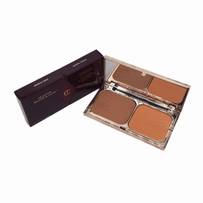 Charlotte Tilbury Filmstar Bronze & Glow face sculpt and highlight palette Light Medium Moyen Fonce